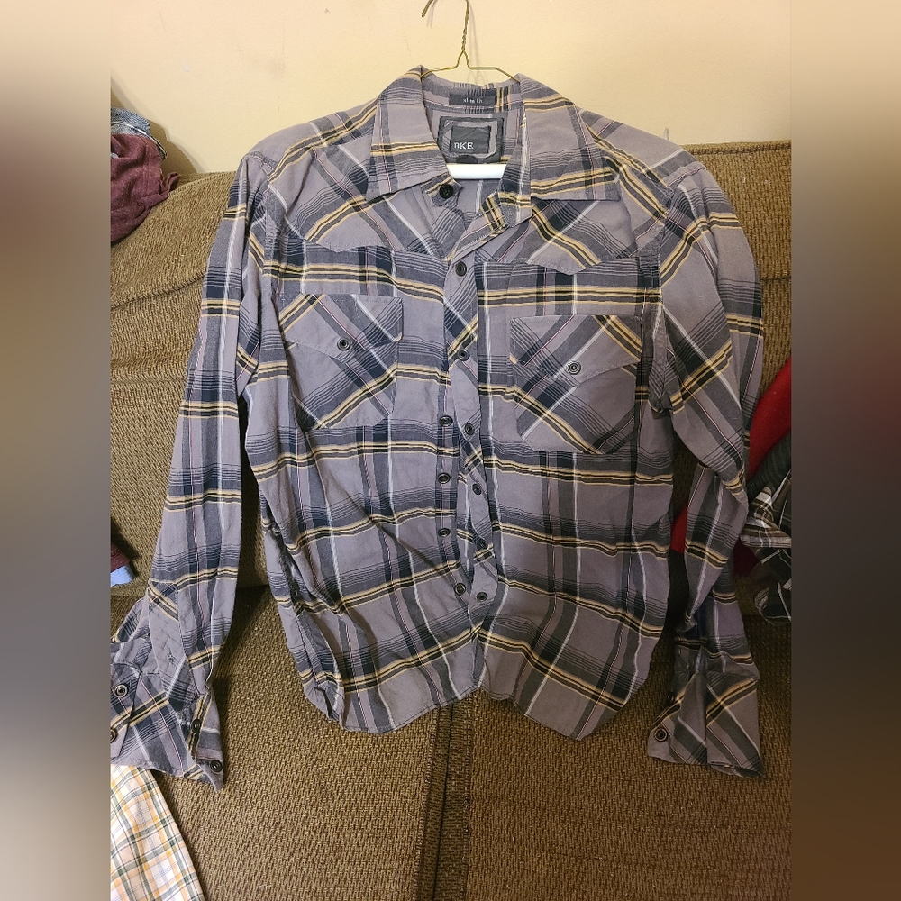 BKE Button Down Shirt Men's Medium